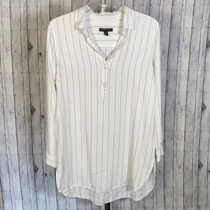 Banana Republic Tunic Button Down shirt